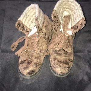 Roxy adjustable combat boots